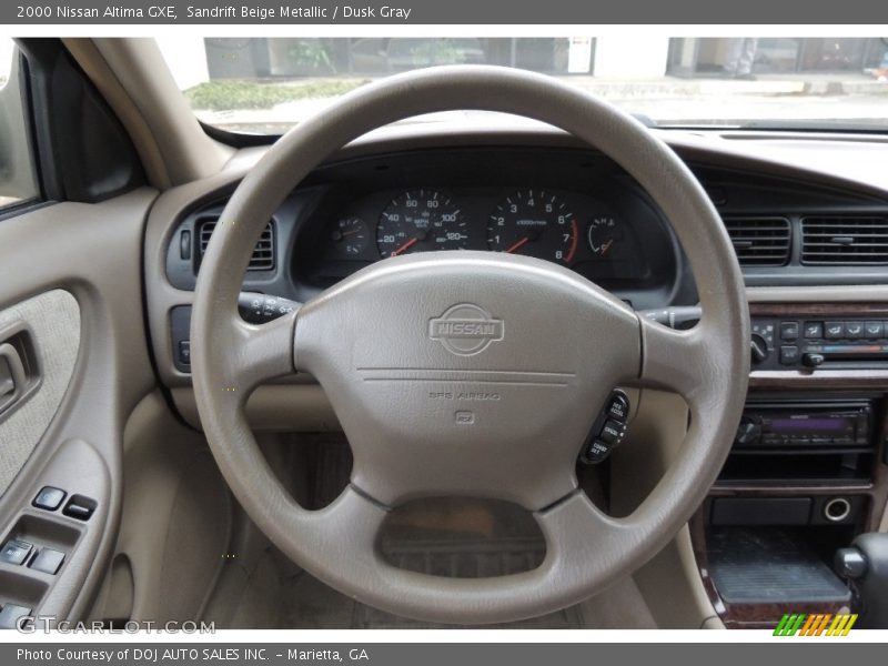 Sandrift Beige Metallic / Dusk Gray 2000 Nissan Altima GXE