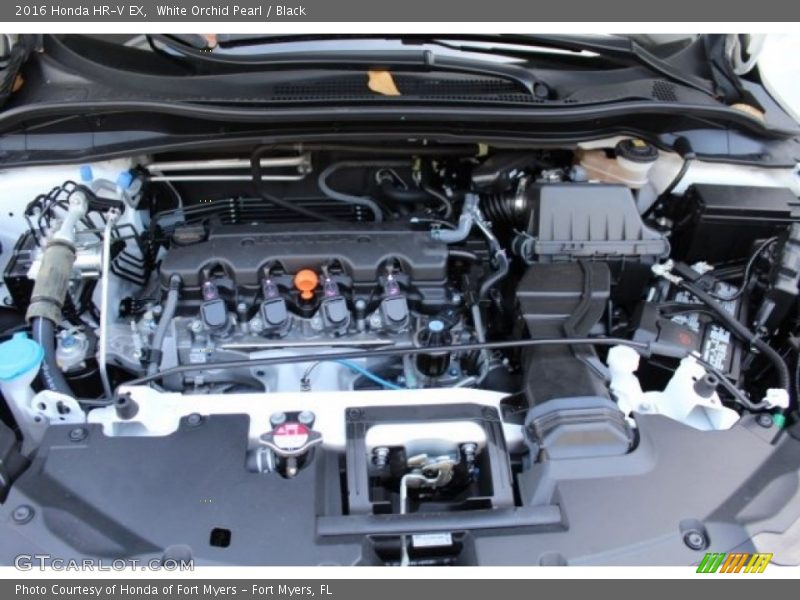 White Orchid Pearl / Black 2016 Honda HR-V EX