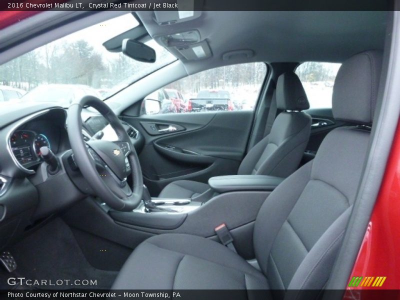 Crystal Red Tintcoat / Jet Black 2016 Chevrolet Malibu LT