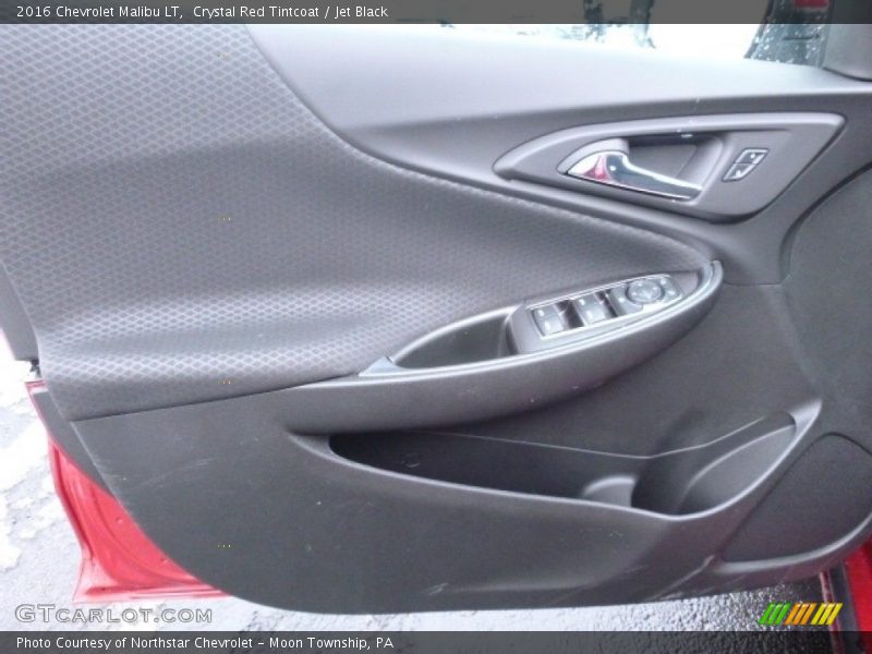 Crystal Red Tintcoat / Jet Black 2016 Chevrolet Malibu LT