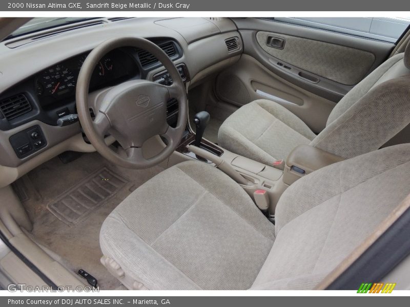  2000 Altima GXE Dusk Gray Interior