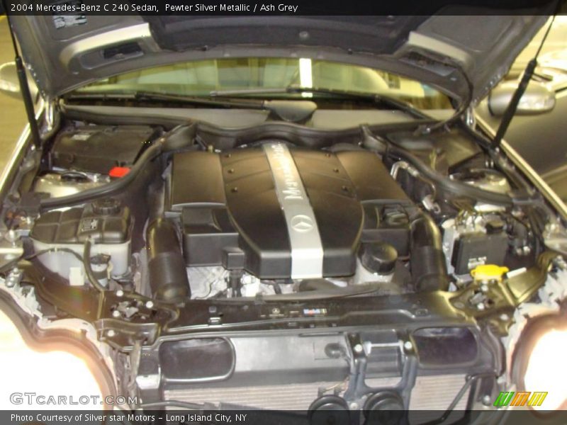Pewter Silver Metallic / Ash Grey 2004 Mercedes-Benz C 240 Sedan