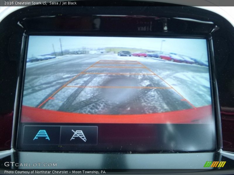 Salsa / Jet Black 2016 Chevrolet Spark LS
