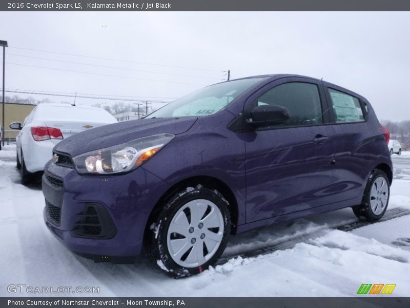 Kalamata Metallic / Jet Black 2016 Chevrolet Spark LS