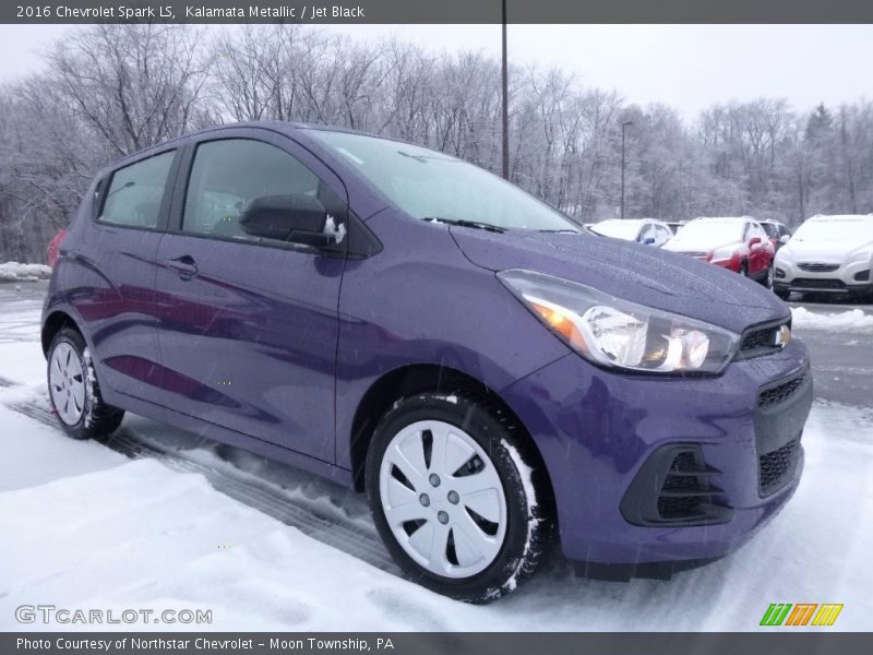 Kalamata Metallic / Jet Black 2016 Chevrolet Spark LS