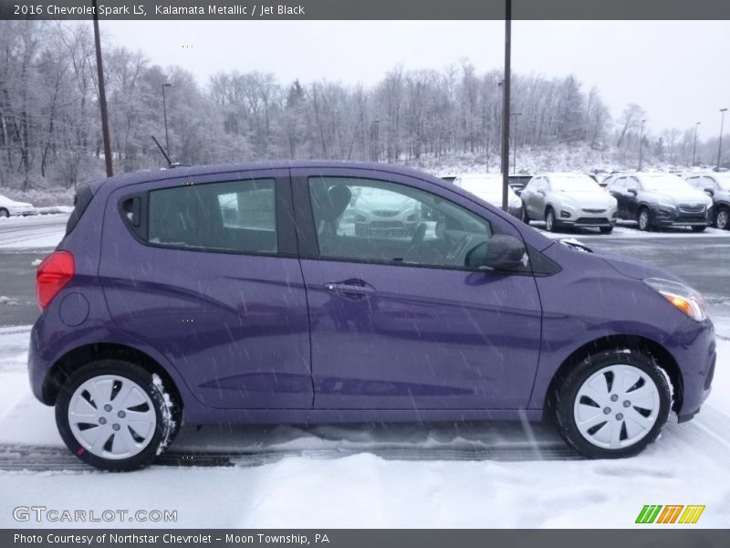Kalamata Metallic / Jet Black 2016 Chevrolet Spark LS