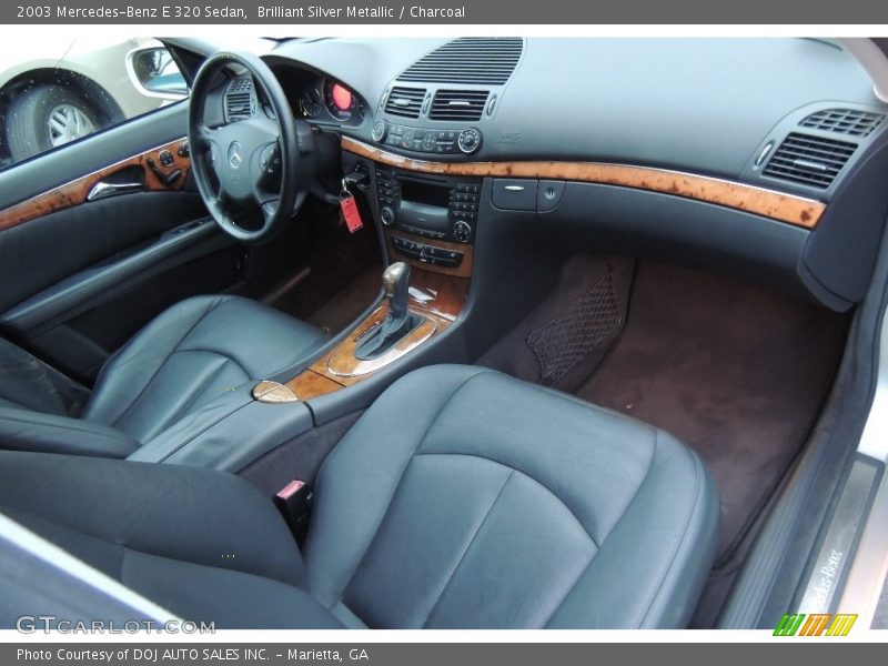 Brilliant Silver Metallic / Charcoal 2003 Mercedes-Benz E 320 Sedan
