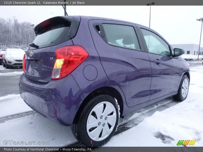 Kalamata Metallic / Jet Black 2016 Chevrolet Spark LS