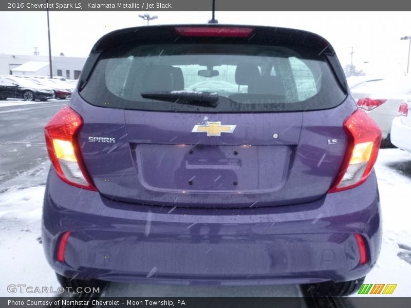Kalamata Metallic / Jet Black 2016 Chevrolet Spark LS