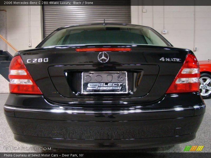 Black / Stone 2006 Mercedes-Benz C 280 4Matic Luxury