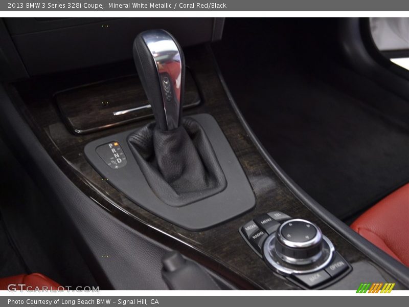 Mineral White Metallic / Coral Red/Black 2013 BMW 3 Series 328i Coupe