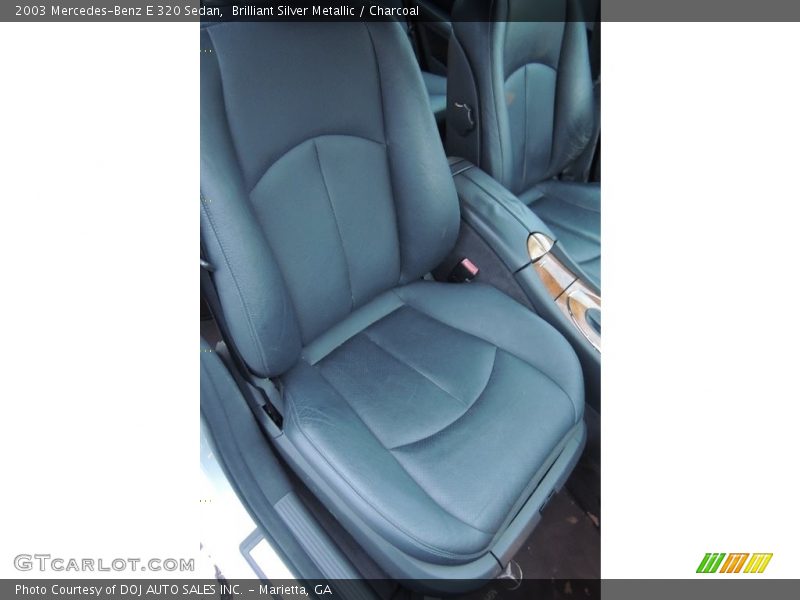 Brilliant Silver Metallic / Charcoal 2003 Mercedes-Benz E 320 Sedan