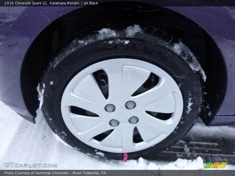 Kalamata Metallic / Jet Black 2016 Chevrolet Spark LS