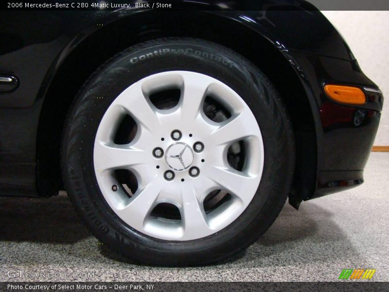 Black / Stone 2006 Mercedes-Benz C 280 4Matic Luxury