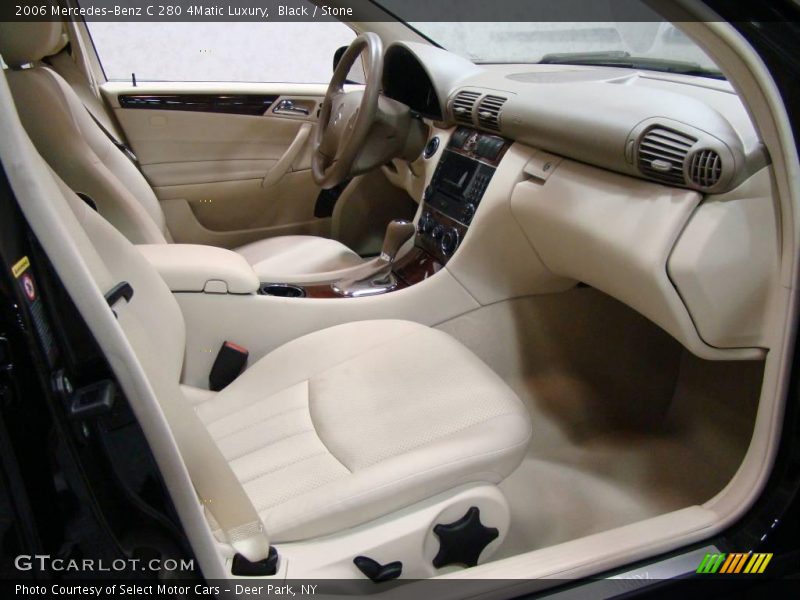 Black / Stone 2006 Mercedes-Benz C 280 4Matic Luxury