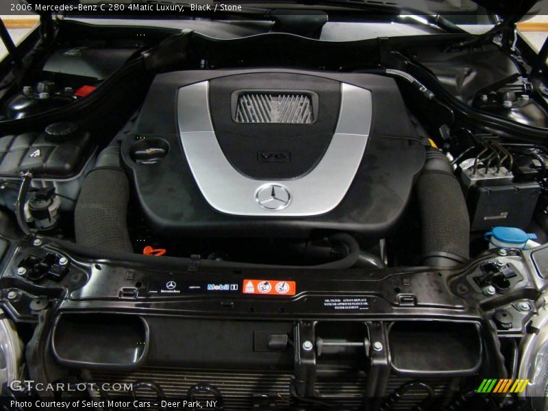 Black / Stone 2006 Mercedes-Benz C 280 4Matic Luxury