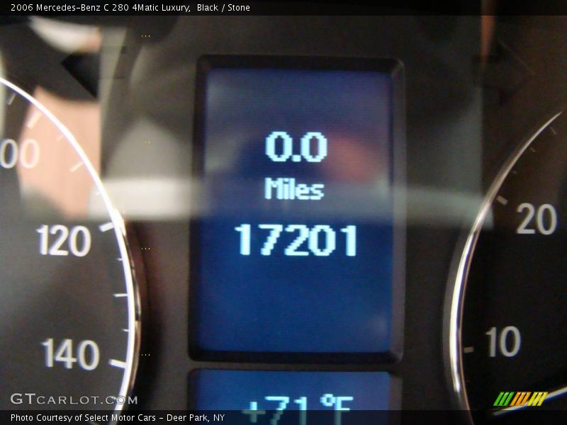 Black / Stone 2006 Mercedes-Benz C 280 4Matic Luxury