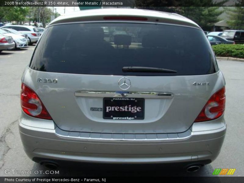 Pewter Metallic / Macadamia 2008 Mercedes-Benz R 350 4Matic