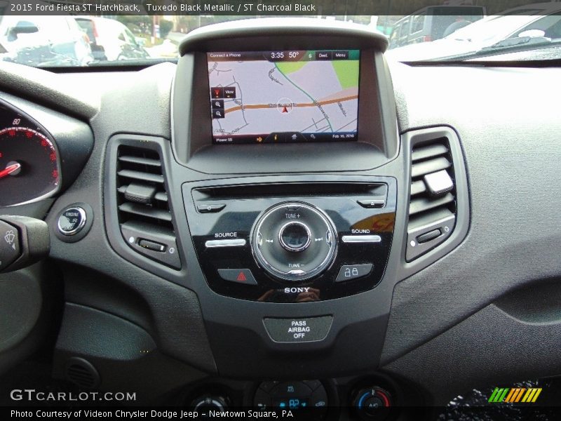 Tuxedo Black Metallic / ST Charcoal Black 2015 Ford Fiesta ST Hatchback