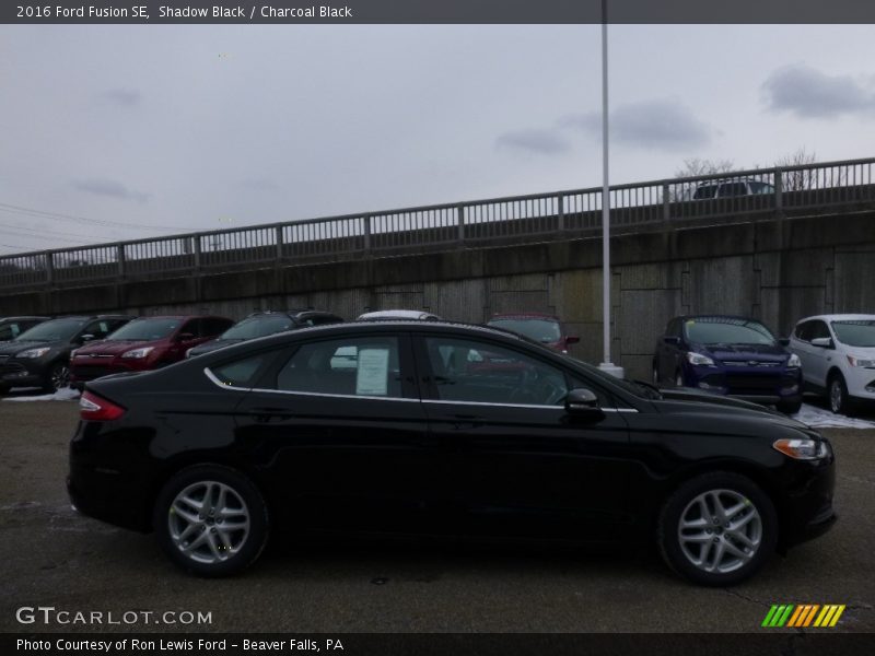 Shadow Black / Charcoal Black 2016 Ford Fusion SE