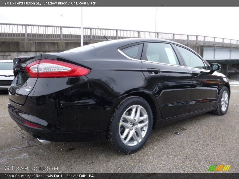 Shadow Black / Charcoal Black 2016 Ford Fusion SE