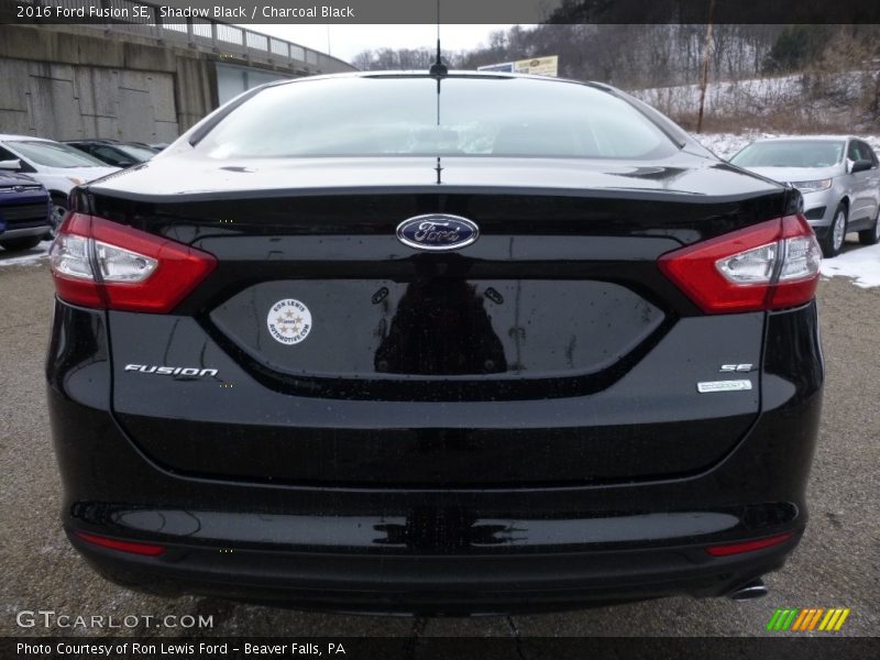 Shadow Black / Charcoal Black 2016 Ford Fusion SE