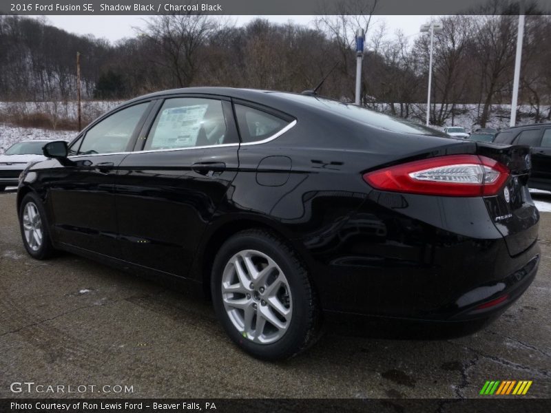 Shadow Black / Charcoal Black 2016 Ford Fusion SE