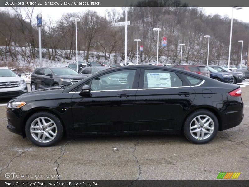 Shadow Black / Charcoal Black 2016 Ford Fusion SE