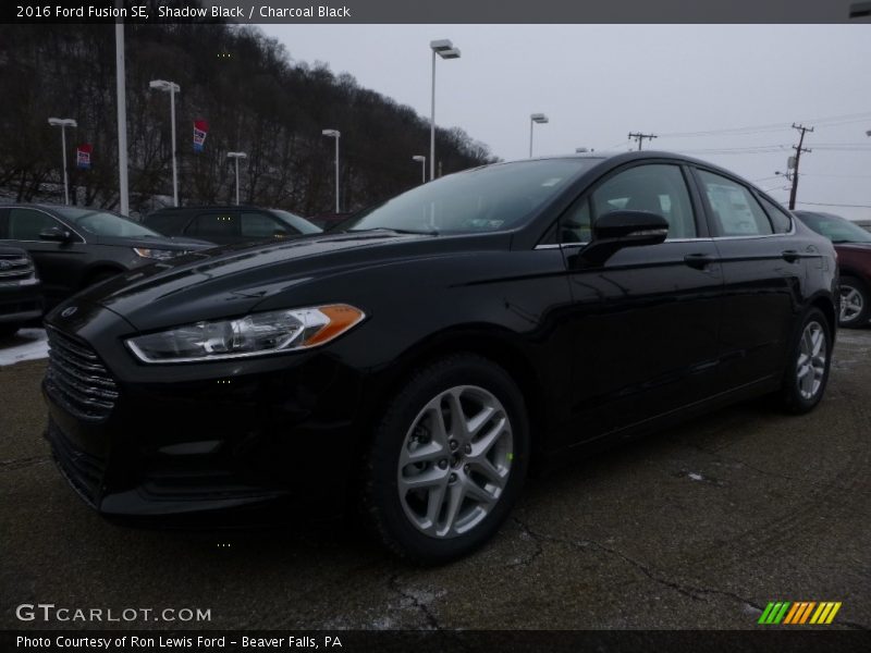 Shadow Black / Charcoal Black 2016 Ford Fusion SE