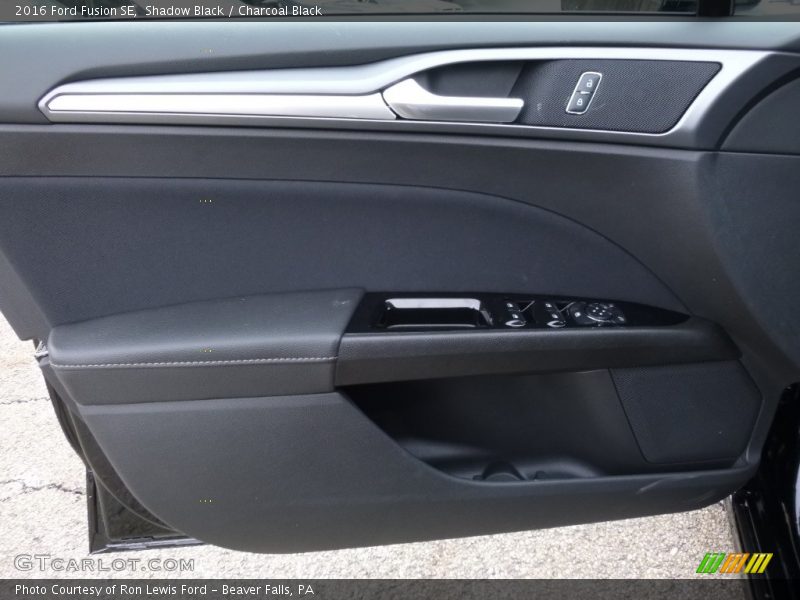 Shadow Black / Charcoal Black 2016 Ford Fusion SE