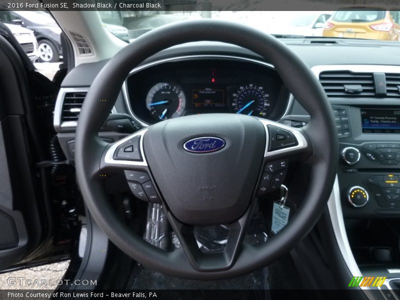 Shadow Black / Charcoal Black 2016 Ford Fusion SE