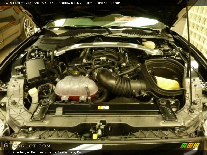  2016 Mustang Shelby GT350 Engine - 5.2 Liter DOHC 32-Valve Ti-VCT V8