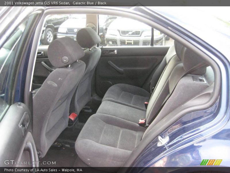 Galactic Blue / Black 2001 Volkswagen Jetta GLS VR6 Sedan