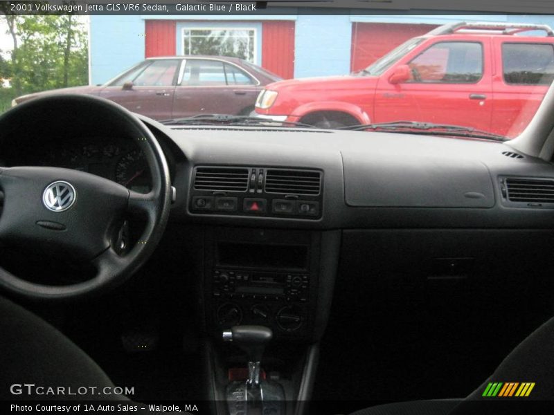 Galactic Blue / Black 2001 Volkswagen Jetta GLS VR6 Sedan