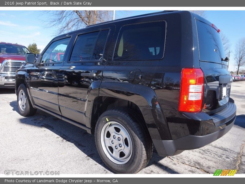 Black / Dark Slate Gray 2016 Jeep Patriot Sport