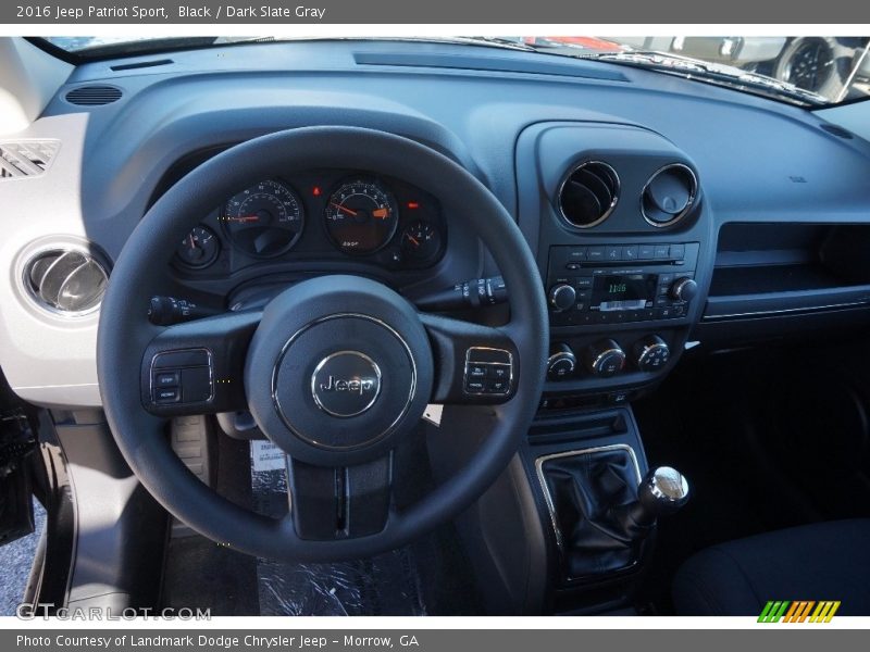 Black / Dark Slate Gray 2016 Jeep Patriot Sport