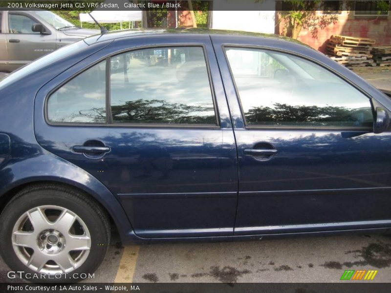 Galactic Blue / Black 2001 Volkswagen Jetta GLS VR6 Sedan