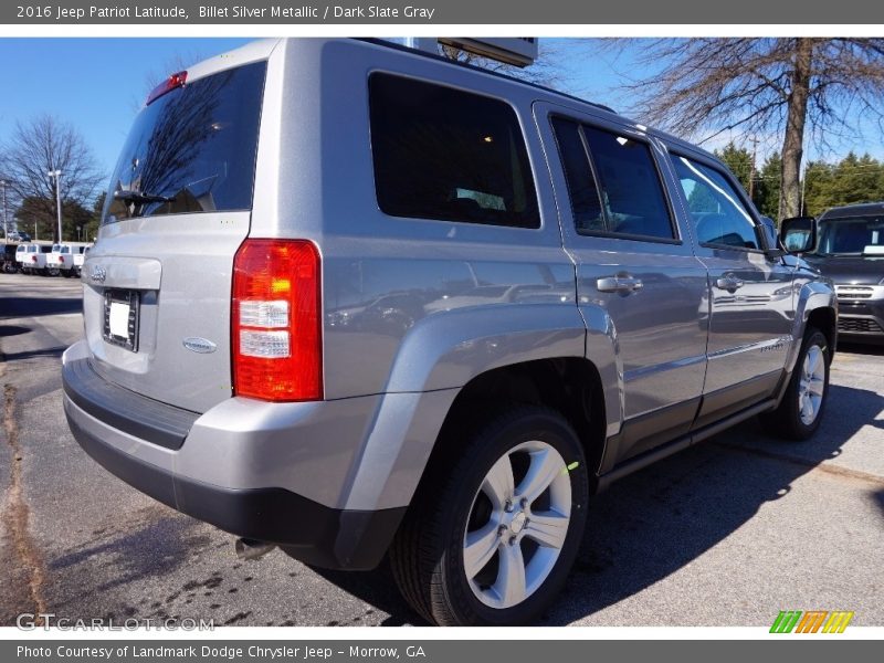 Billet Silver Metallic / Dark Slate Gray 2016 Jeep Patriot Latitude