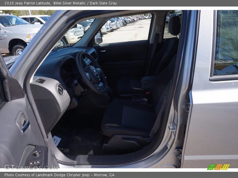 Billet Silver Metallic / Dark Slate Gray 2016 Jeep Patriot Latitude