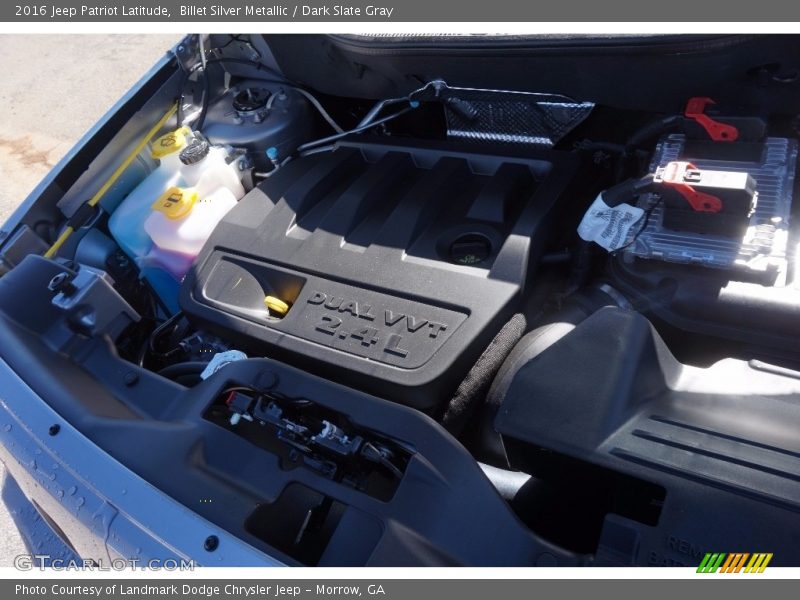 Billet Silver Metallic / Dark Slate Gray 2016 Jeep Patriot Latitude