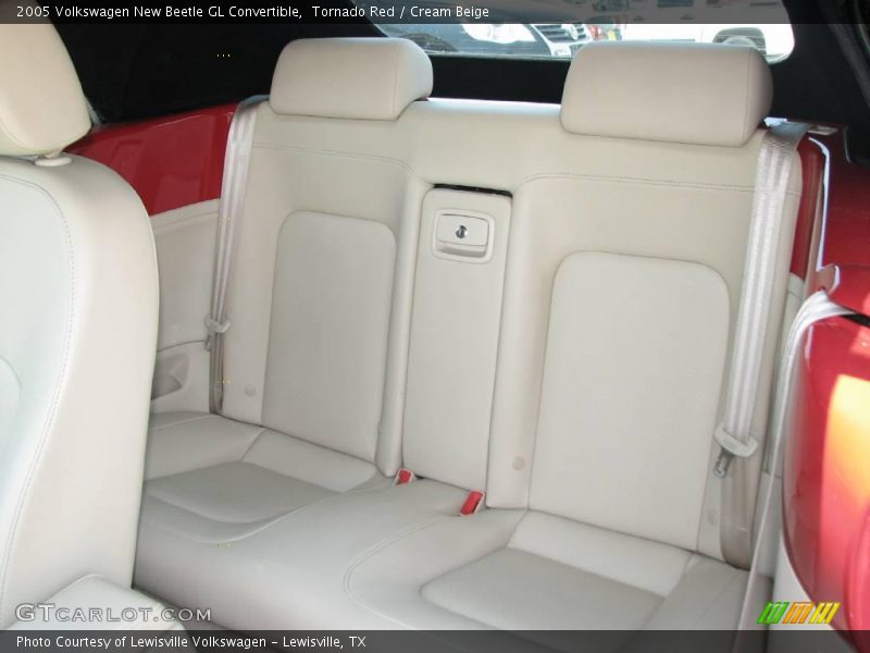 Tornado Red / Cream Beige 2005 Volkswagen New Beetle GL Convertible