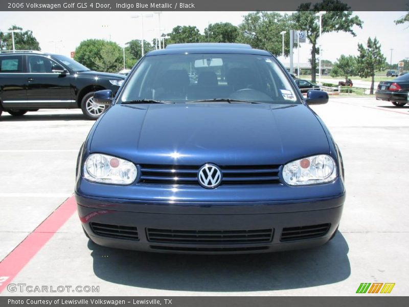 Indigo Blue Metallic / Black 2006 Volkswagen Golf GLS 4 Door