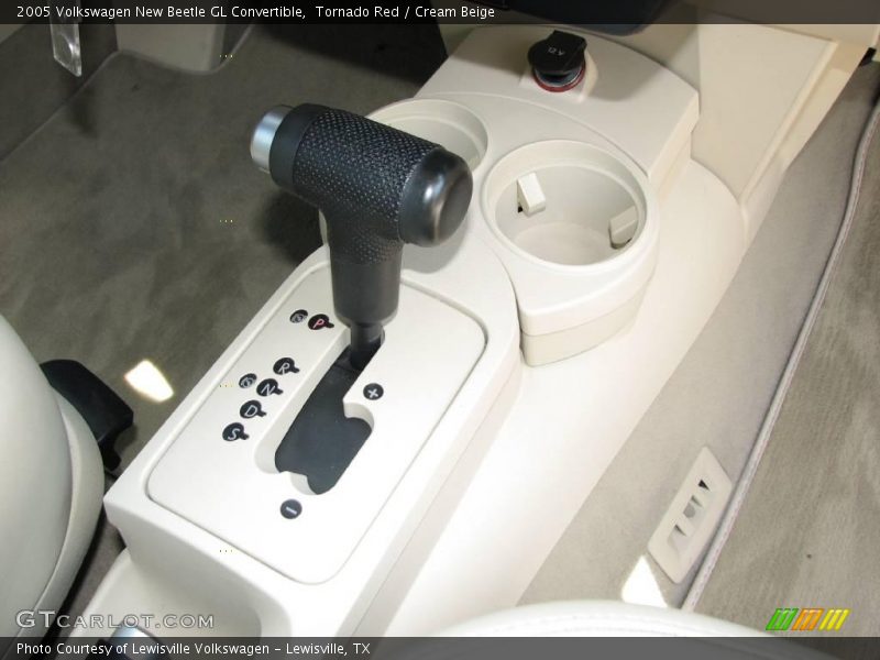 Tornado Red / Cream Beige 2005 Volkswagen New Beetle GL Convertible