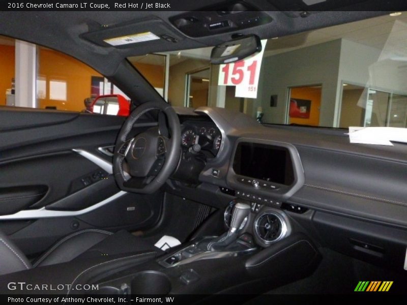 Red Hot / Jet Black 2016 Chevrolet Camaro LT Coupe