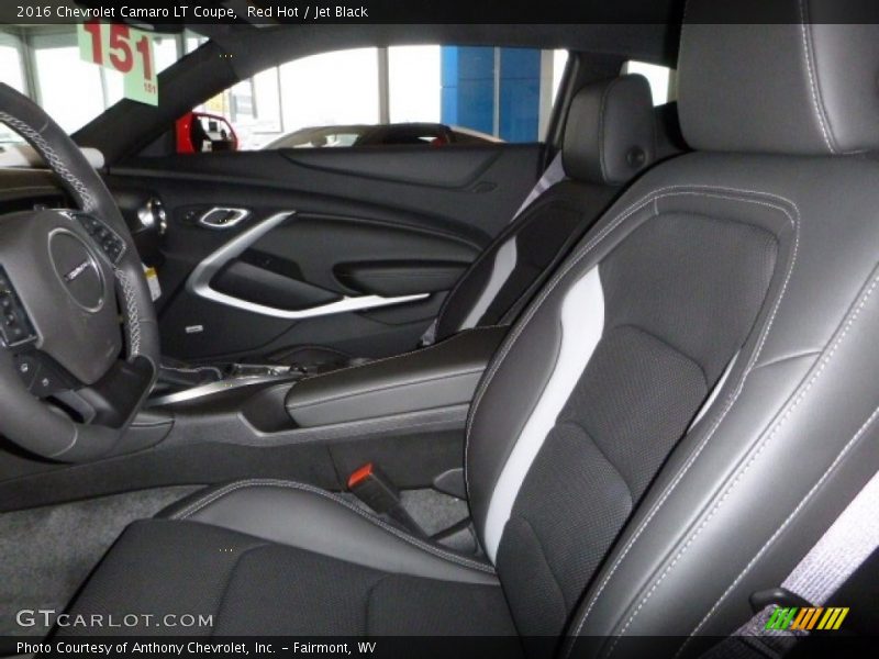 Red Hot / Jet Black 2016 Chevrolet Camaro LT Coupe