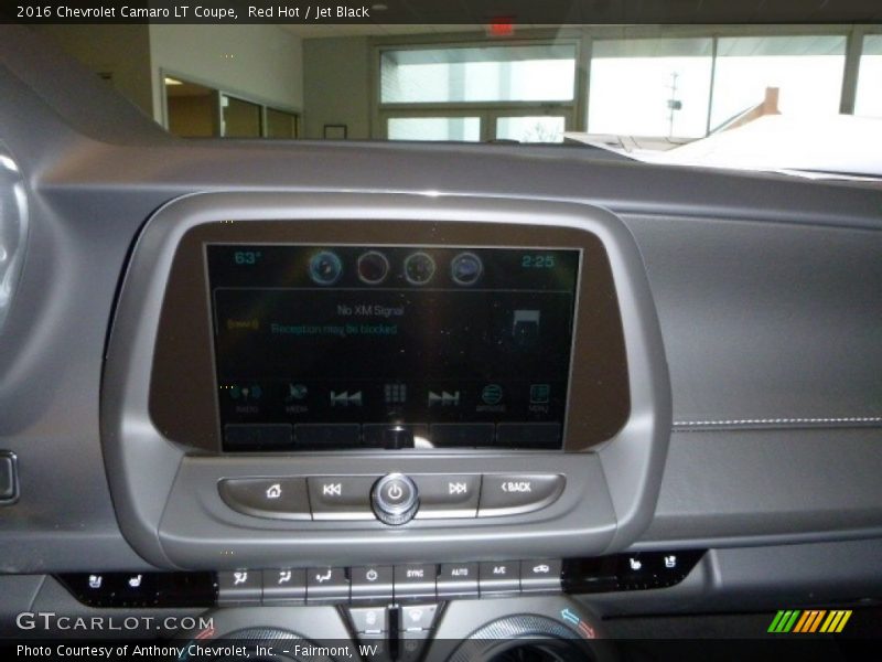 Red Hot / Jet Black 2016 Chevrolet Camaro LT Coupe