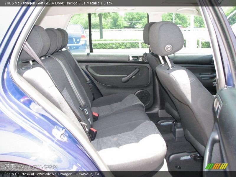 Indigo Blue Metallic / Black 2006 Volkswagen Golf GLS 4 Door