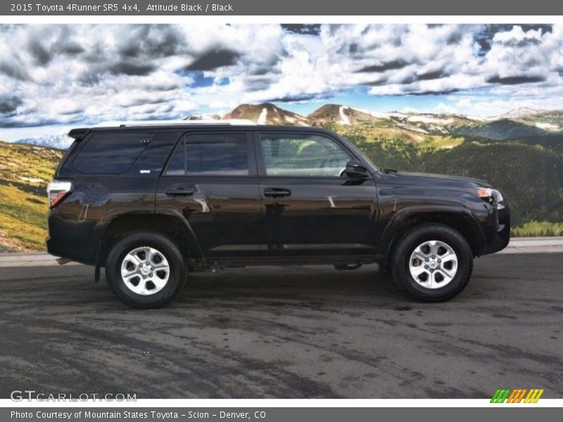 Attitude Black / Black 2015 Toyota 4Runner SR5 4x4