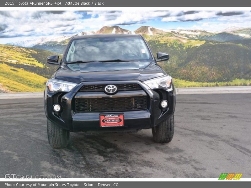 Attitude Black / Black 2015 Toyota 4Runner SR5 4x4
