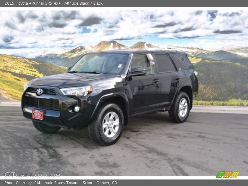Attitude Black / Black 2015 Toyota 4Runner SR5 4x4